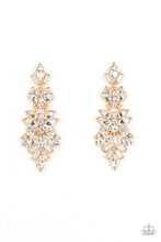 Load image into Gallery viewer, Frozen Fairytale - Gold Post Earrings