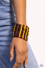 Load image into Gallery viewer, R and R - Yellow Stretchy Bracelet