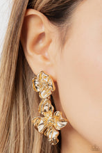 Load image into Gallery viewer, Gilded Grace - Gold Post Earrings