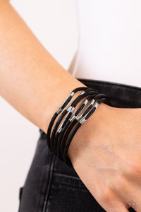 Magnetic Personality - Black Magnetic Closure Bracelet