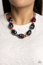 Load image into Gallery viewer, No Laughing SPLATTER - Pink Necklace