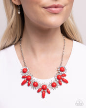 Load image into Gallery viewer, Flair for the Feminine - Red Necklace