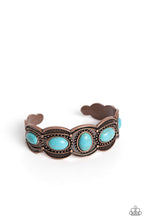 Load image into Gallery viewer, World Traveler - Copper Cuff Bracelet