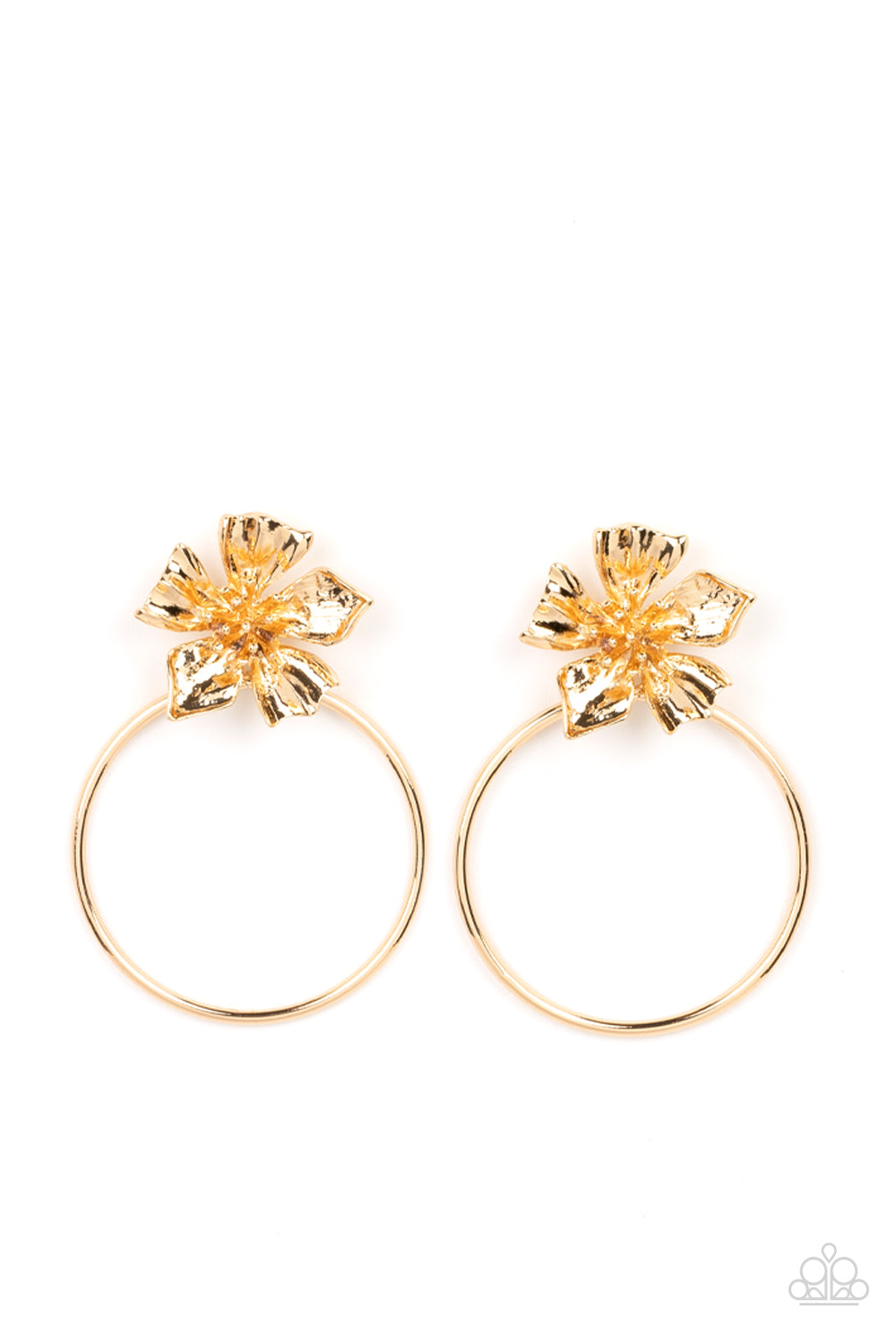 Buttercup Bliss - Gold Post Earrings