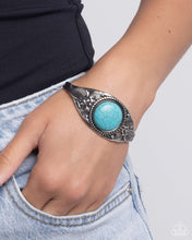 Load image into Gallery viewer, Whimsically Winslow - Blue Cuff Bracelet