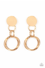 Load image into Gallery viewer, Industrialized Fashion - Gold Post Earrings