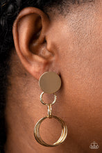 Load image into Gallery viewer, Industrialized Fashion - Gold Post Earrings