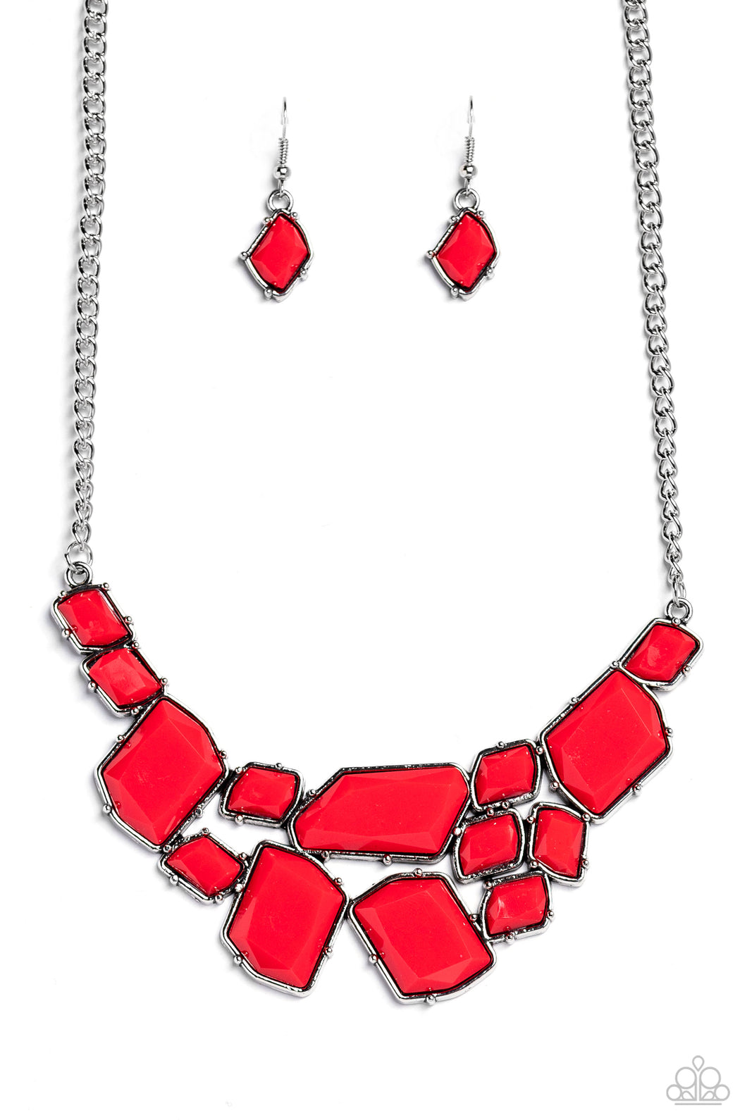 Energetic Embers - Red Necklace