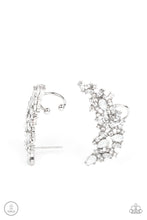 Load image into Gallery viewer, Prismatically Panoramic - White Ear Crawler Earrings