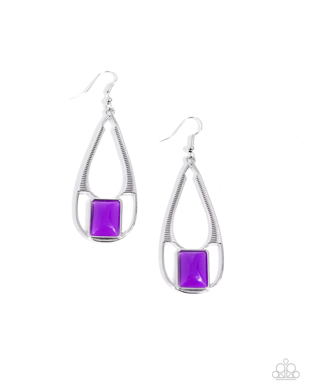 Adventure Story - Purple Earrings