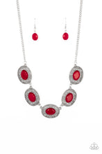 Load image into Gallery viewer, Sunshiny Shimmer - Red Necklace