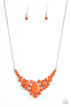 Load image into Gallery viewer, Bali Ballroom - Orange Necklace