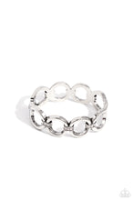 Load image into Gallery viewer, Chic Collection - White Hinged Bracelet