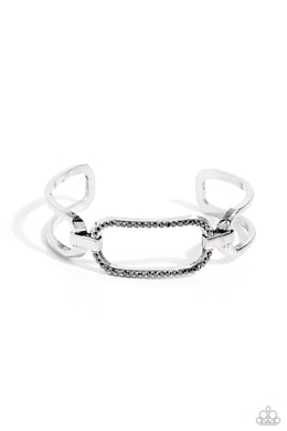 Civic Chic - Silver Cuff Bracelet