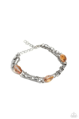 Business Brunch - Orange Bracelet