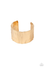 Load image into Gallery viewer, Modern Metallurgy - Gold Cuff Bracelet