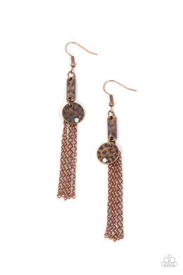 Twinkle Twinkle Little Trinket - Copper Earrings