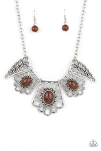 Load image into Gallery viewer, Glimmering Groves - Brown Necklace