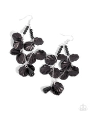 Load image into Gallery viewer, Coastal Century - Black Earrings