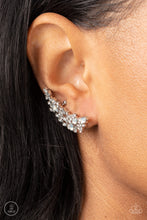 Load image into Gallery viewer, Prismatically Panoramic - White Ear Crawler Earrings