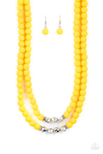 Load image into Gallery viewer, Summer Splash - Yellow Necklace