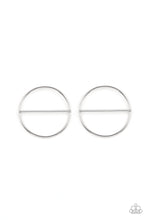 Load image into Gallery viewer, Dynamic Diameter - Silver Post Earrings