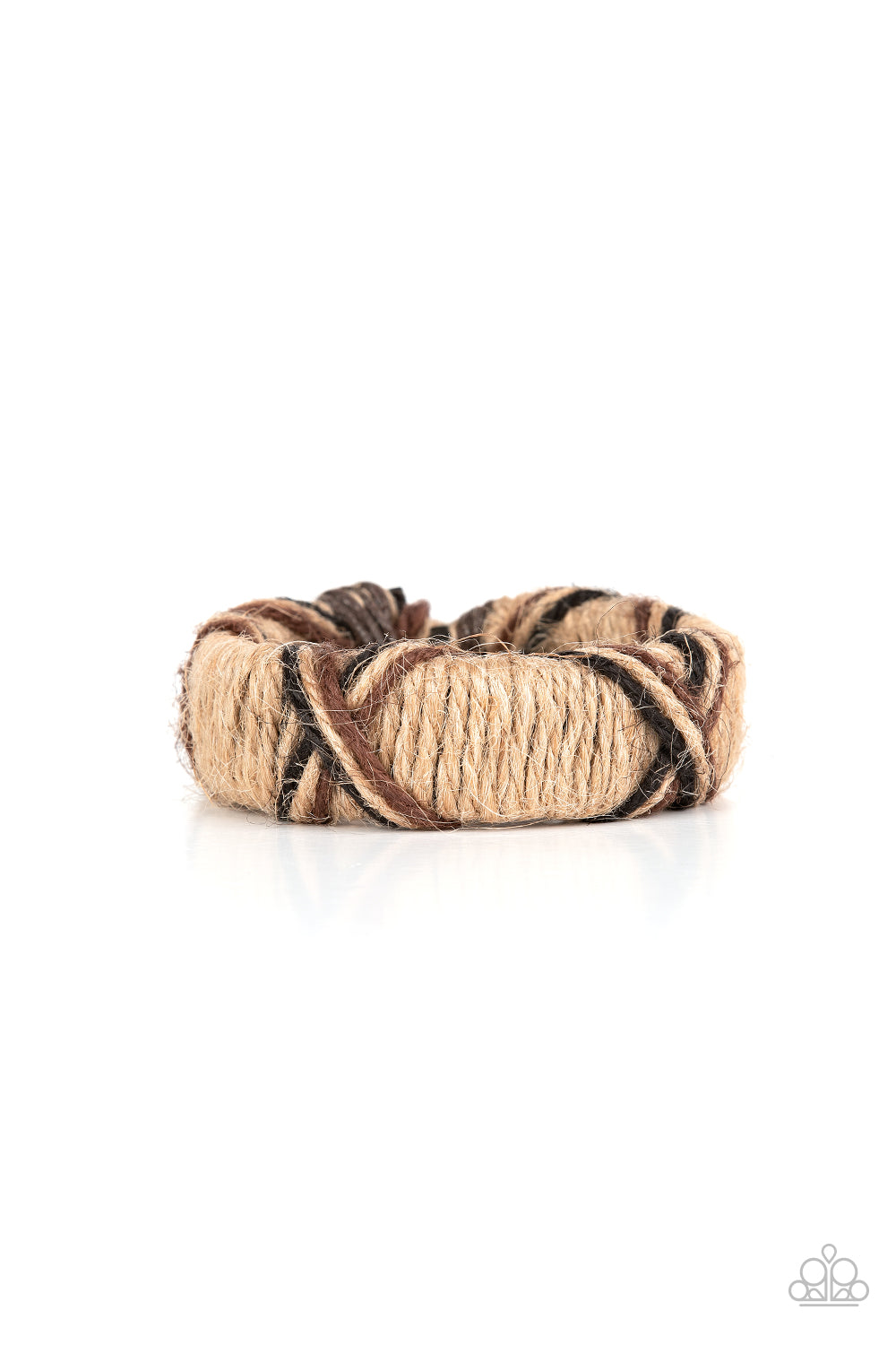 Survival of the Fittest - Brown Sliding Knot Bracelet