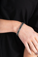 Load image into Gallery viewer, Rebel Renaissance - Black Hinged Bracelet