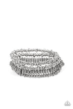 Load image into Gallery viewer, Country Charmer - Silver Stretchy Bracelets