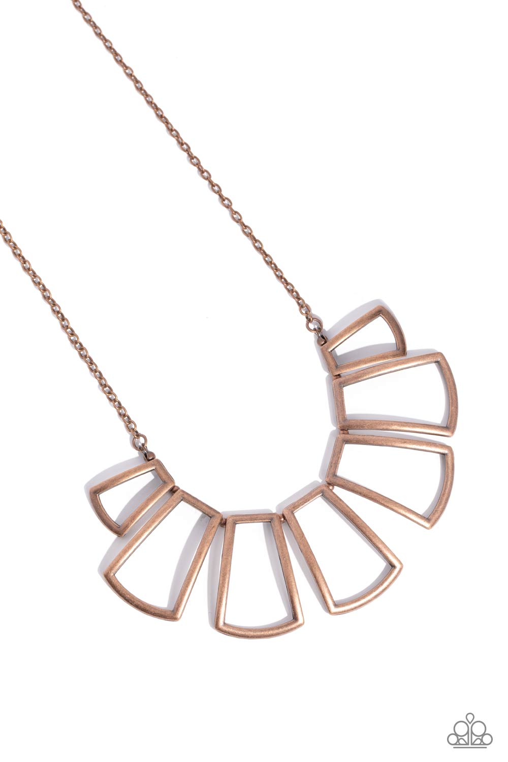 Full-Fledged Framed - Copper Necklace