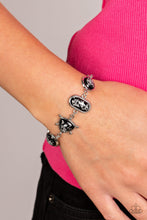 Load image into Gallery viewer, Speckled Shimmer - Black Bracelet