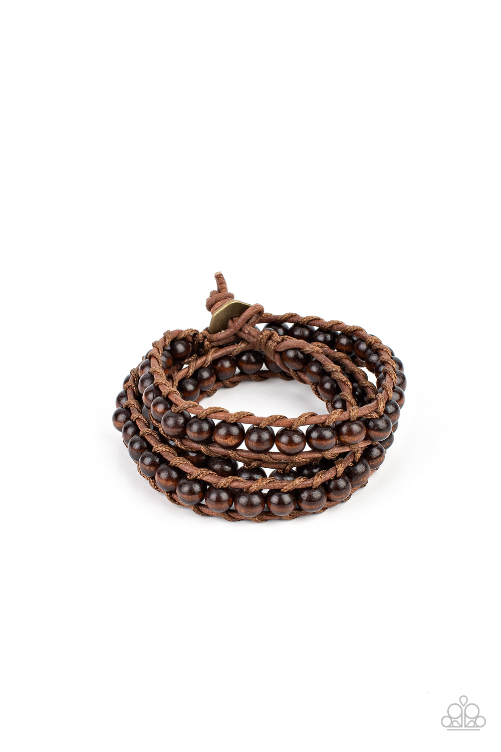 Pine Paradise - Brown Bracelet