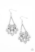 Load image into Gallery viewer, Prismatic Pageantry - White Earrings