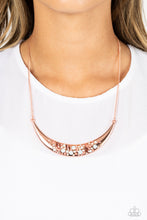 Load image into Gallery viewer, Bejeweled Baroness - Copper Necklace