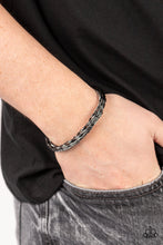 Load image into Gallery viewer, Rally Together - Black Gunmetal Cuff Bracelet