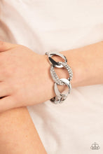 Load image into Gallery viewer, BOMBSHELL Squad - White Hinged Bracelet