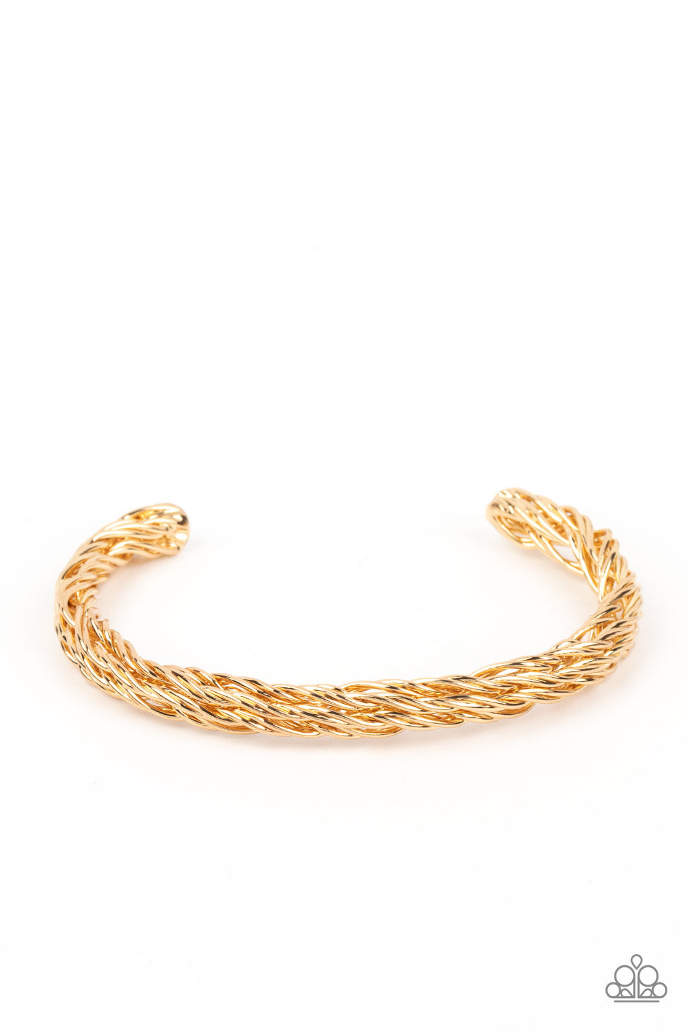 Rally Together - Gold Cuff Bracelet