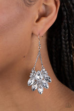 Load image into Gallery viewer, Prismatic Pageantry - White Earrings