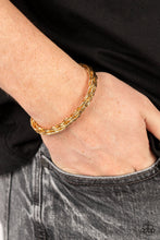 Load image into Gallery viewer, Rally Together - Gold Cuff Bracelet