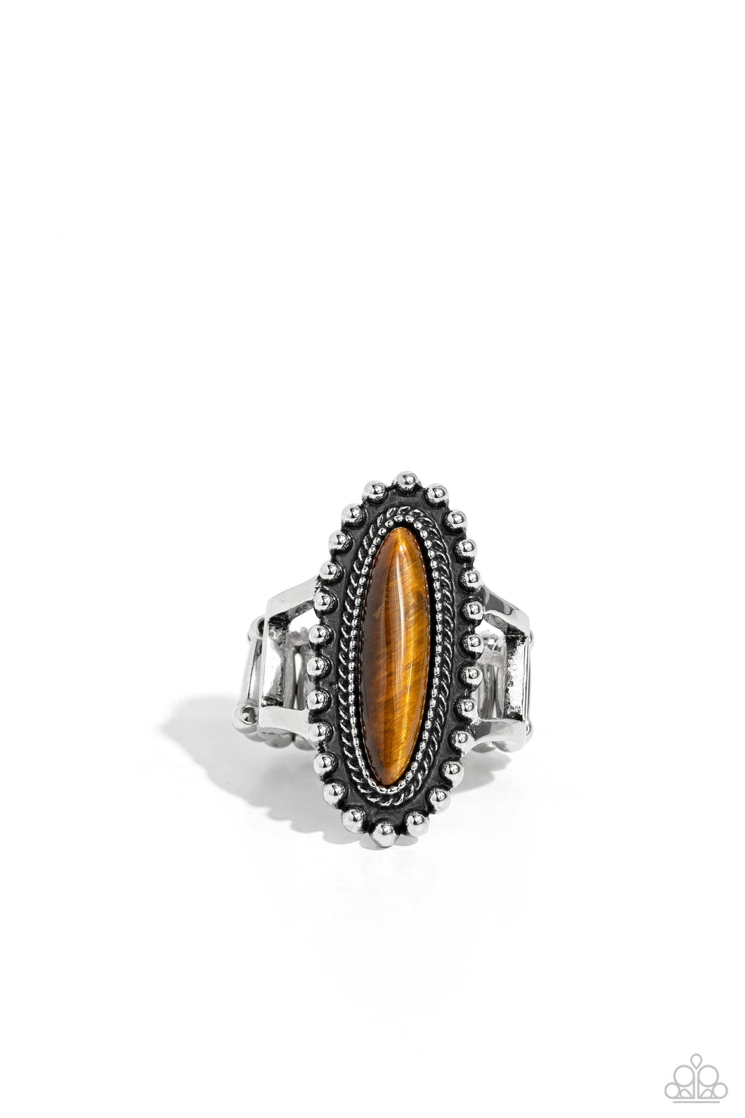 Oblong Occasion - Brown Ring