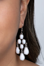 Load image into Gallery viewer, Feeling TIER-rific - White Earrings