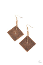 Load image into Gallery viewer, Block Party Posh - Copper Earrings