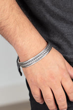 Load image into Gallery viewer, Modern Metalhead - Silver Cuff Bracelet