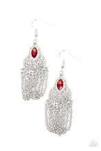 Load image into Gallery viewer, Pressed for CHIME - Red Earrings