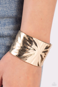 Ford Fusion - Gold Cuff Bracelet