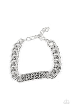 Load image into Gallery viewer, Icy Impact - Silver Bracelet