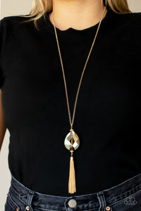 Interstellar Solstice - Gold Necklace