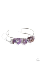 Load image into Gallery viewer, Handcrafted Headliner - Purple Cuff Bracelet