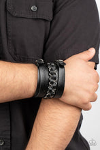 Load image into Gallery viewer, Rocker Attitude - Black Bracelet