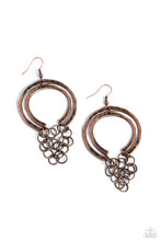 Load image into Gallery viewer, Dont Go CHAINg-ing - Copper Earrings